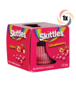 1x Pack Skittles Strawberry Scented Candles 3oz ( Fast Free Shipping! ) - £9.14 GBP