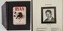 1971 antique YEARBOOK phila pa ARCHBISHOP RYAN HIGH SCHOOL for boys - £53.69 GBP