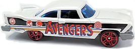 Hot Wheels - &#39;57 Plymouth Fury: &#39;16 Captain America 75th Anniversary #6 ... - $2.00