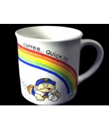 Vintage 80s Rainbow Coffee Mug Funny Ozzie W Berrie 8 Oz Cup 1981 - $51.15 CAD