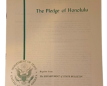 1966 US Department of State Bulletin Pledge of Honolulu South Vietnam Me... - £17.41 GBP