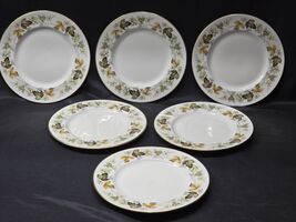 Vintage ROYAL DOULTON 6.5&quot; Bread Plate LARCHMONT Pattern - Set Of 6 - En... - $31.05 CAD