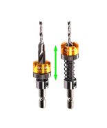 Adjustable Depth Countersink Drill Bit, Self-Adjusting Depth Control, 3x... - $37.99