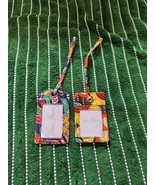 Lot Of 2 Vera Bradley Luggage Tag Birds Card Holder - $17.67 CAD
