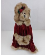 The Bearington Collection Missy Mistletoe 16&quot; Collectible Plush With Stand - $40.60 CAD