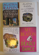 Lot 4 M.C Beaton Agatha Raisin #s 8, 10, 14, 15  Hardcover 1st 1st - £15.97 GBP
