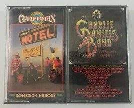 The Charlie Daniels Band Cassette Tape A Decade of Hits - Homesick Heroes  - £7.58 GBP