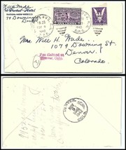 1942 COLORADO Special Delivery Cover - Denver to Denver, CO C10 - £1.55 GBP