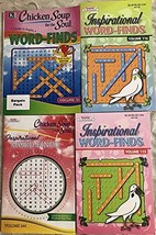 Lot of 4 Kappa Chicken Soup For The Soul Inspirational Word-Finds Word Search Se - £15.08 GBP