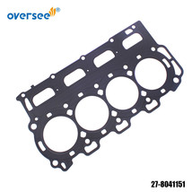 27-8041151 Gasket Cylinder Head For Mercury Mercruiser 4T 75-115HP 4Cly Outboard - £64.52 GBP