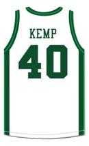 Shawn Kemp Concord High School Basketball Jersey Sewn White Any Size image 2