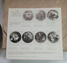 KNOWLES CHINA COLLECTOR'S PLATE NORMAN ROCKWELL'S "THE STORY TELLER" image 7
