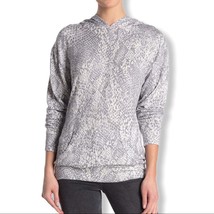 Socialite grey printed tunic hoodie medium new - £18.07 GBP