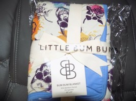 Little Bum Bums Lbb Bad To The Bone Bum Bum Blanket New - £142.84 GBP