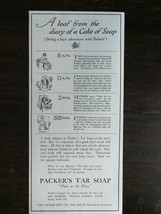 Vintage 1917 Packer&#39;s Tar Soap Company Original Ad 222 - $6.64