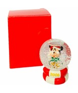 Mickey Mouse snowglobe figurine Disney NOB box Christmas holiday toy lis... - £19.29 GBP