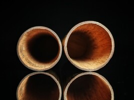 Brizard and Co Zebra Wood cigar tube holder NIB image 9