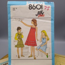 Vintage Sewing PATTERN Simplicity 8601, Childrens Jiffy Plus 1978 Girls ... - $25.16