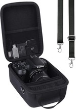 Co2Crea Hard Travel Case Replacement For Canon Eos Rebel T7 T8I T100, 55Mm Lens - $51.99