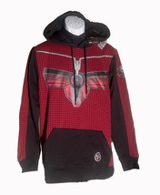 Marvel Ant-Man Hot Topic Hoodie Quantumania Mens L Black Red Cotton Our ... - £22.33 GBP