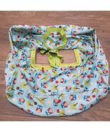 Skip Hop Shopping Cart High Chair Cover Owl tree print blue silky satin ... - $427.17 MXN