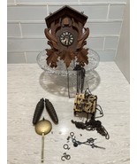 Vintage Cuckoo Clock, pine cones, REGULA Movements, Parts or Repair - $84.66 CAD
