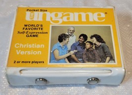 Vintage 1987 Pocket Size UNGAME Christian Version - £5.69 GBP