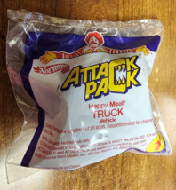 McDonald&#39;s Happy Meal Hot Wheels 1994 Attack Pack #1 Happy Meal Truck - $134.22 MXN