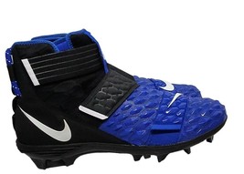 Nike Force Savage Elite 2 AH3999-004 Mens Size 18 Black &amp; Blue Football Cleats - £115.97 GBP