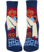 Blue Q Women&#39;s Novelty Ankle Socks No More Mr Nice Girl (women&#39;s shoe si... - $13.85