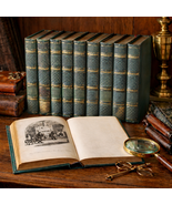 Antique Charles Dickens Uniform Edition Set Chapman &amp; Hall London 1865 V... - $289.10