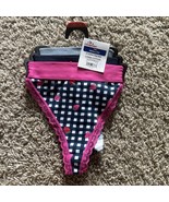 Way to Celebrate Women&#39;s Panties Lace Trim 3-Pack Cotton String Thongs S... - $187.93 MXN