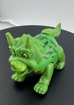 T-Rex Cafe Trixie The Triceratops Figure Toy Souvenir Green Dinosaur - £4.45 GBP