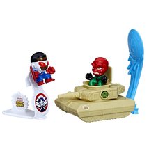 Marvel Stunt Squad Captain America vs. Red Skull Playset, 1.5-Inch Super... - $4.90