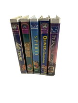 Vintage Lot of 5 VHS Children Family Movies Tapes Disney Dream Works Cla... - £11.67 GBP