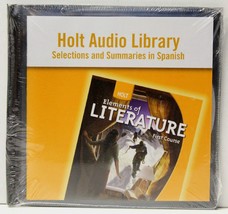 HOLT AUDIO LIBRARY ELEMENTS OF LITERATURE SPANISH FIRST COURSE GRADE 7 C... - £15.42 GBP