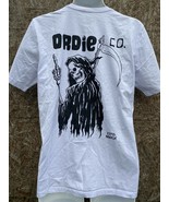Ordie co  T-shirt white skate shirt medium grim Reaper  - £11.29 GBP