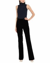 Prada Women&#39;s Black Velvet Trousers Size 40 / 8 NWOT - $618.75