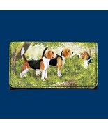 Wallet BEAGLE Dog Breed Ladies Wallet Checkbook Zippered Coin - £13.31 GBP