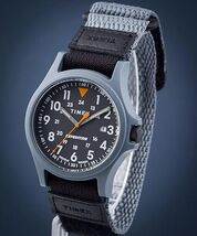 Timex Men&#39;s Expedition Acadia 40mm Watch - Black Fastwrap Black Dial Black - $76.15 CAD