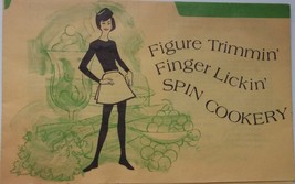 Vintage Figure Trimmin Finger Lickin Spin Cookery Recipe Booklet - £2.35 GBP