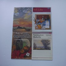 Vintage Art Instructional booklets Lot of 4 for Painting in various styles - $9.49