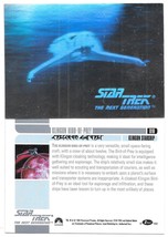 Star Trek Next Generation Klingon Bird of Prey Hologram 01H Card 1992 Impel NM - £2.78 GBP