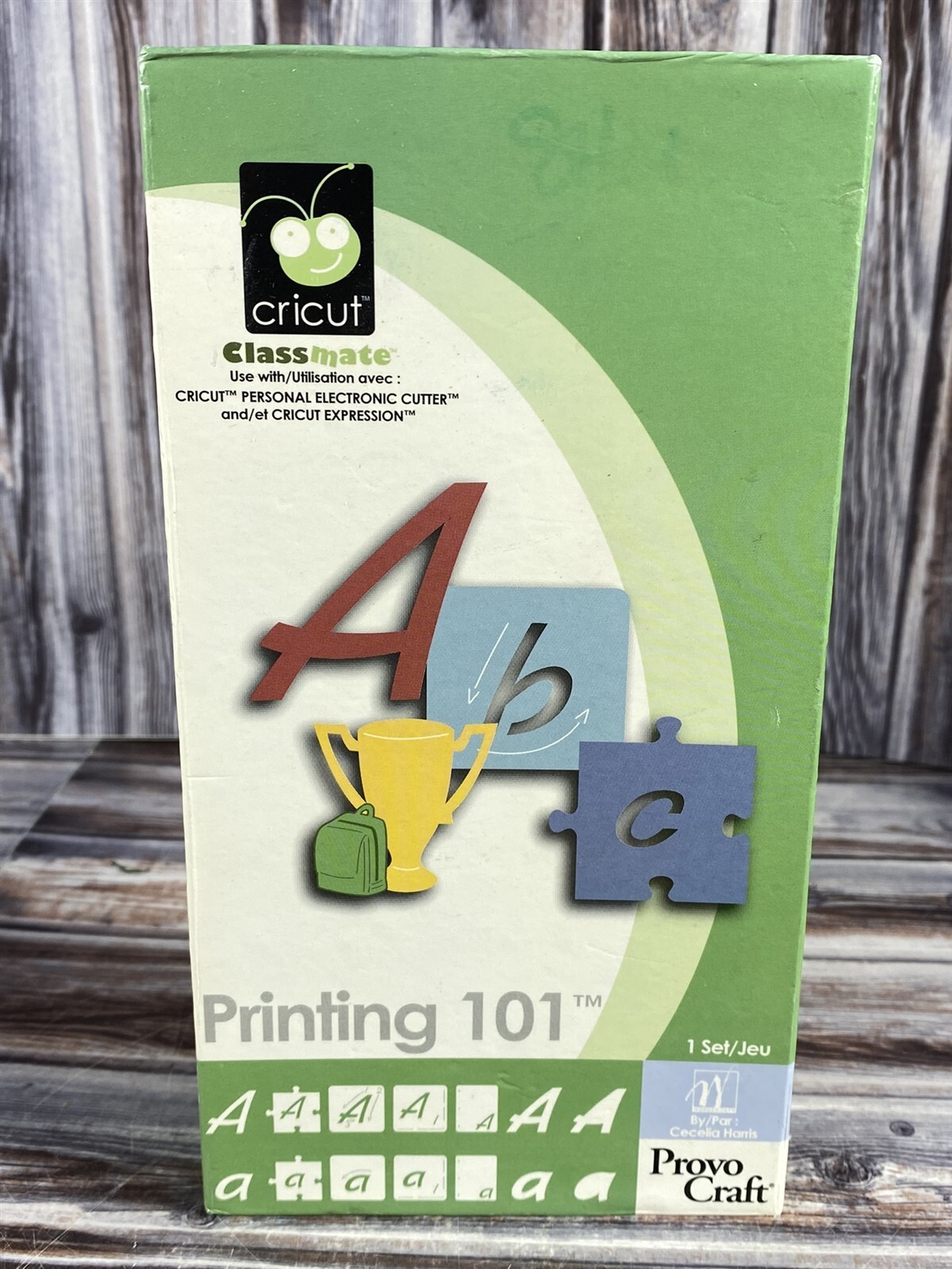 Cricut Cartridge 29-0393 - Printing 101 - $5.99