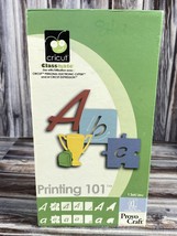 Cricut Cartridge 29-0393 - Printing 101 - $8.20 CAD