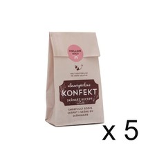 Almaregården Raspberry Twists 5-pack (5x150 grams) - Swedish Candy - $104.00