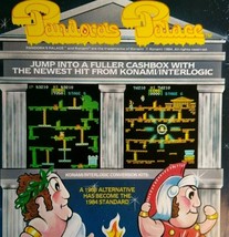 Pandoras Palace Arcade Flyer Original Retro Video Game Vintage Promo 1984 - £29.10 GBP