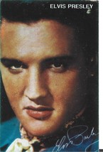 ⭕VTG card pocket calendar 1986 ELVIS PRESLEY Portugal group music singer - $78.65 MXN