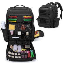 Barber Case, Hairdresser Bag Holds Barber Styling Tools (Bag Only), Black - $47.99