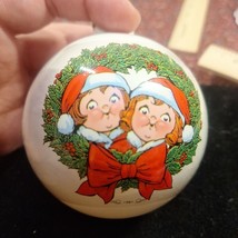 Vintage Campbell Kids Tree Ornament Christmas Campbell&#39;s Soup 1981 - £7.74 GBP